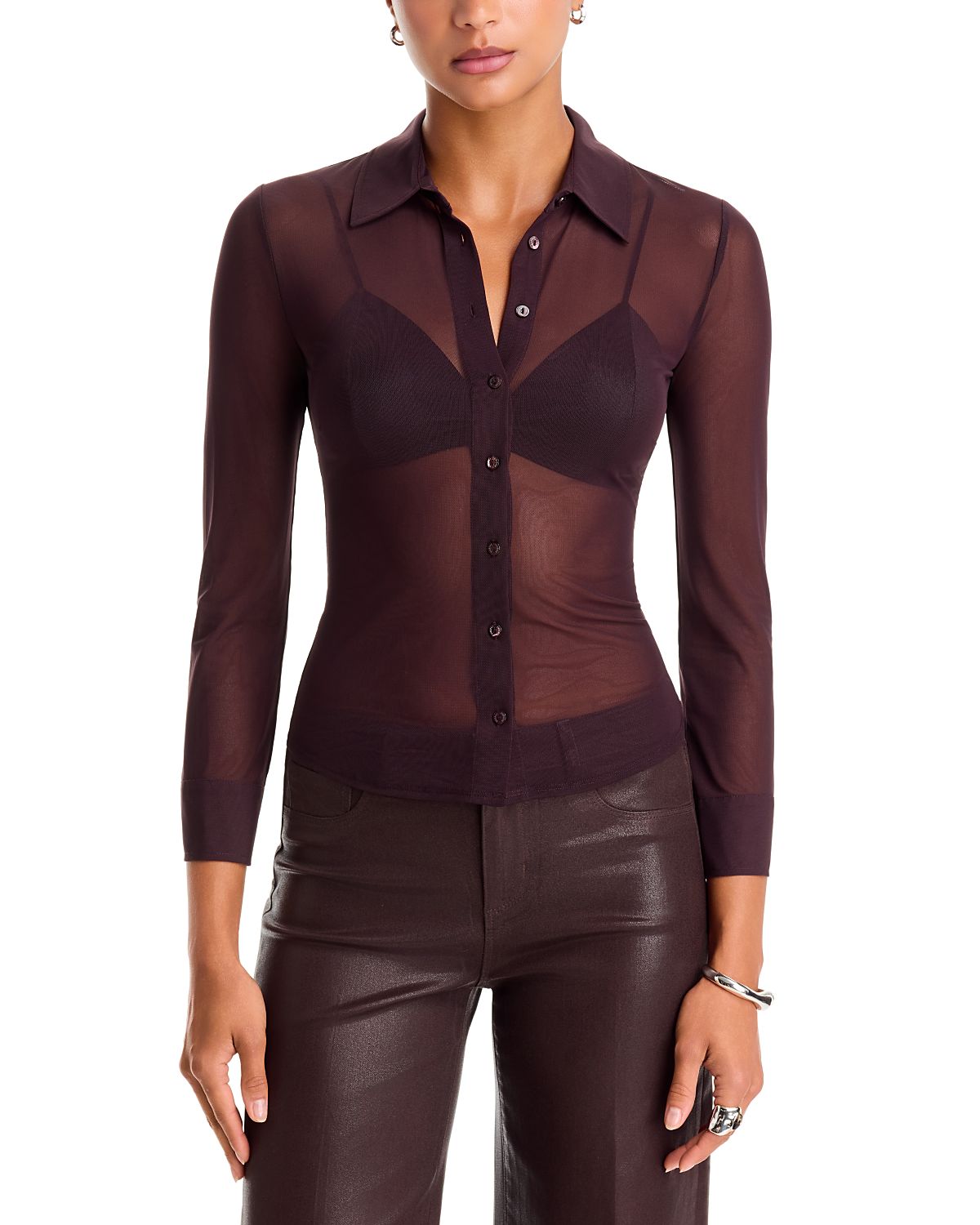 L'Agence Indiana Fitted Blouse