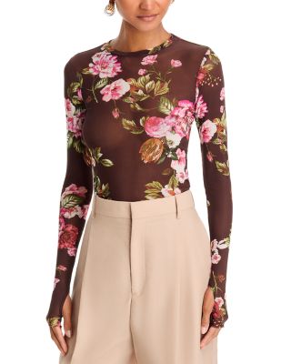Kaylee Printed Lace Top