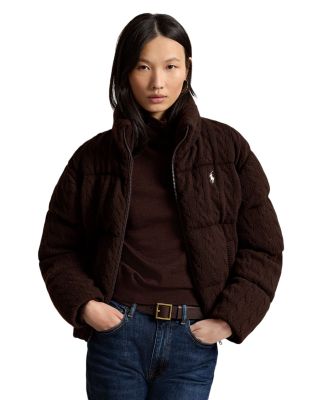 Wool & Cashmere Puffer Jacket