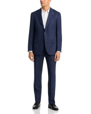 New York Fit M&eacute;lange Solid Suit
