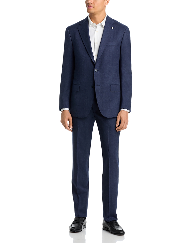 Hart Schaffner Marx New York Fit Melange Solid Suit