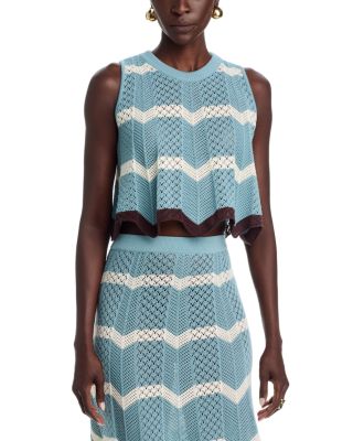 Chevron Cotton Top