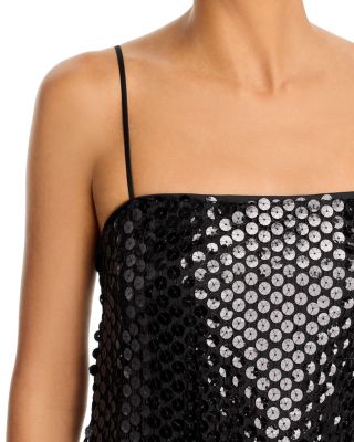 Yvonne Embellished Mesh Dress - thumbnail 3