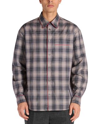 Collared Cotton Button Up Shirt