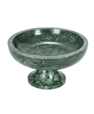  Marble Footed Pedestal Bowl