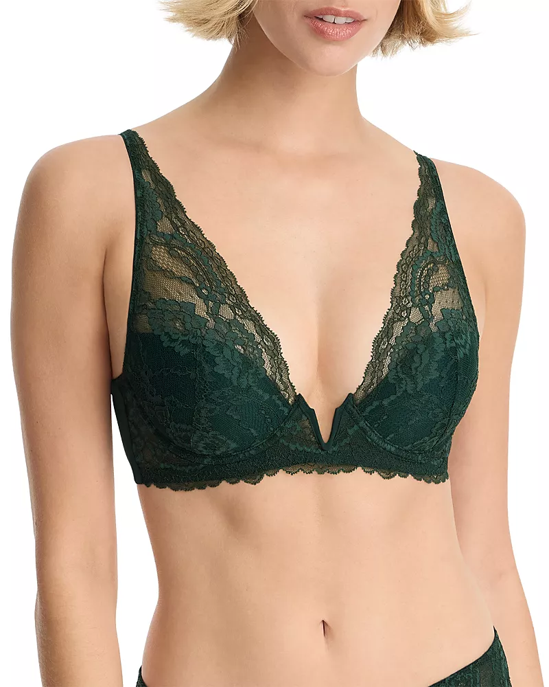 Skarlett Blue Minx Plunge Lightly Lined V Wire Bra