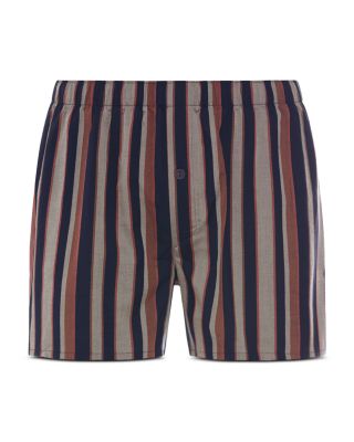 Woven Cotton Blend Boxer Shorts