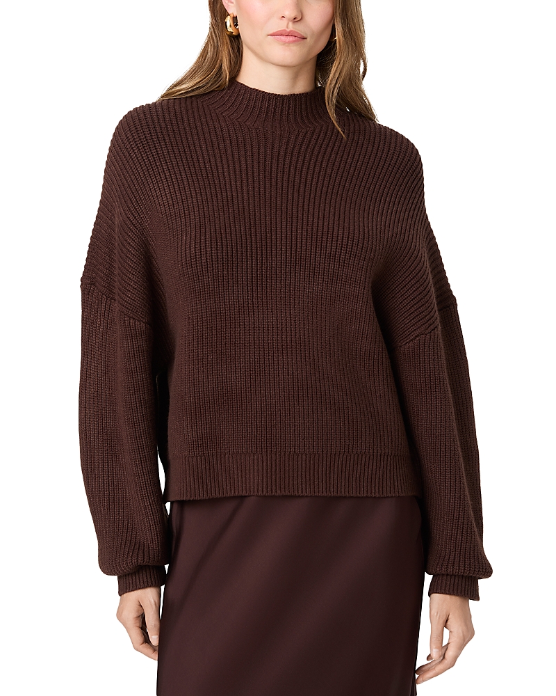 French Connection Baby Soft Mock Neck Sweater