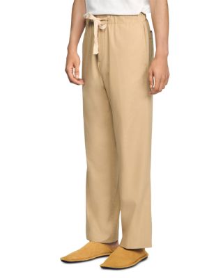 Wide Fit Cotton Rope Pants