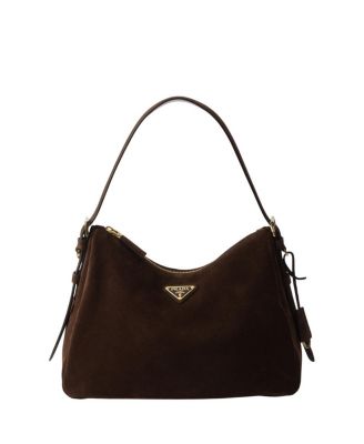 Aimee Medium Suede Shoulder Bag