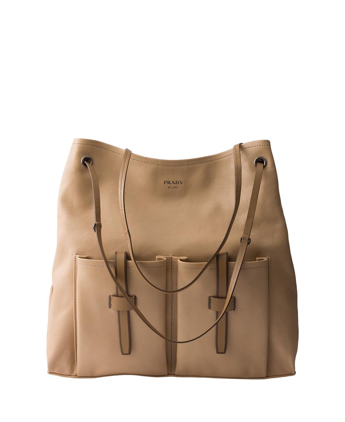 Prada Route Large Leather Bag