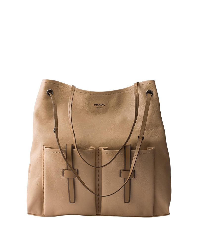 Prada Route Large Leather Bag