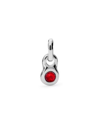 Charm with Red Crystal