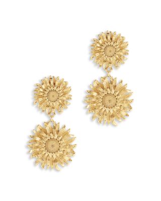 Sunflower Drop Earrings