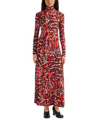 Mabel Printed Jersey Dress