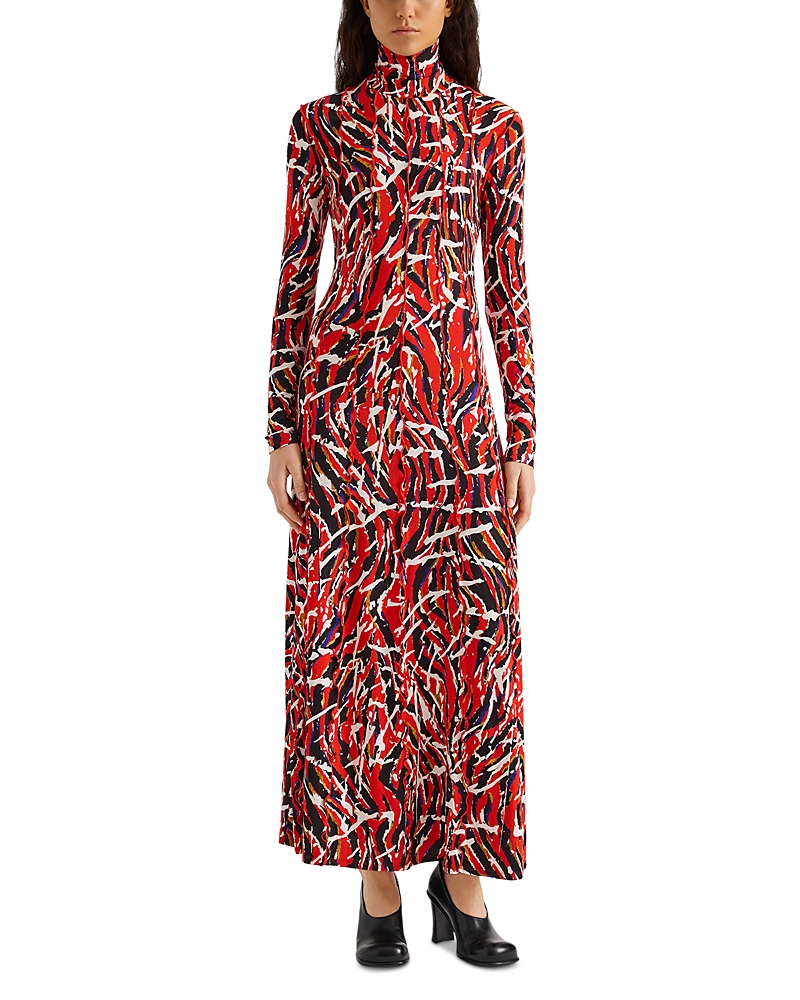 Proenza Schouler White Label Mabel Printed Jersey Dress