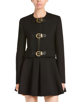 Wool Buckle Front Jacket