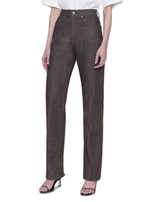 Noon Straight Leg Cotton Jeans in Sorrel Wash