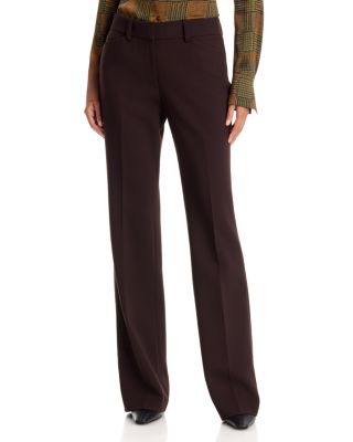 Reade Wool-Blend Flare Leg Pants