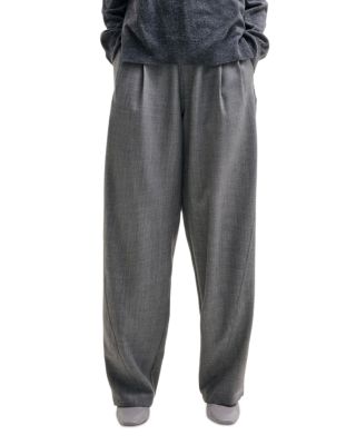 Wool Wide Leg Pants