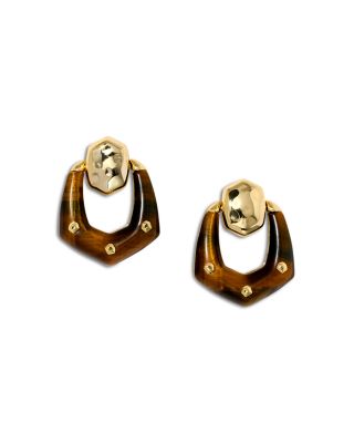 Embry Open Frame Drop Earrings