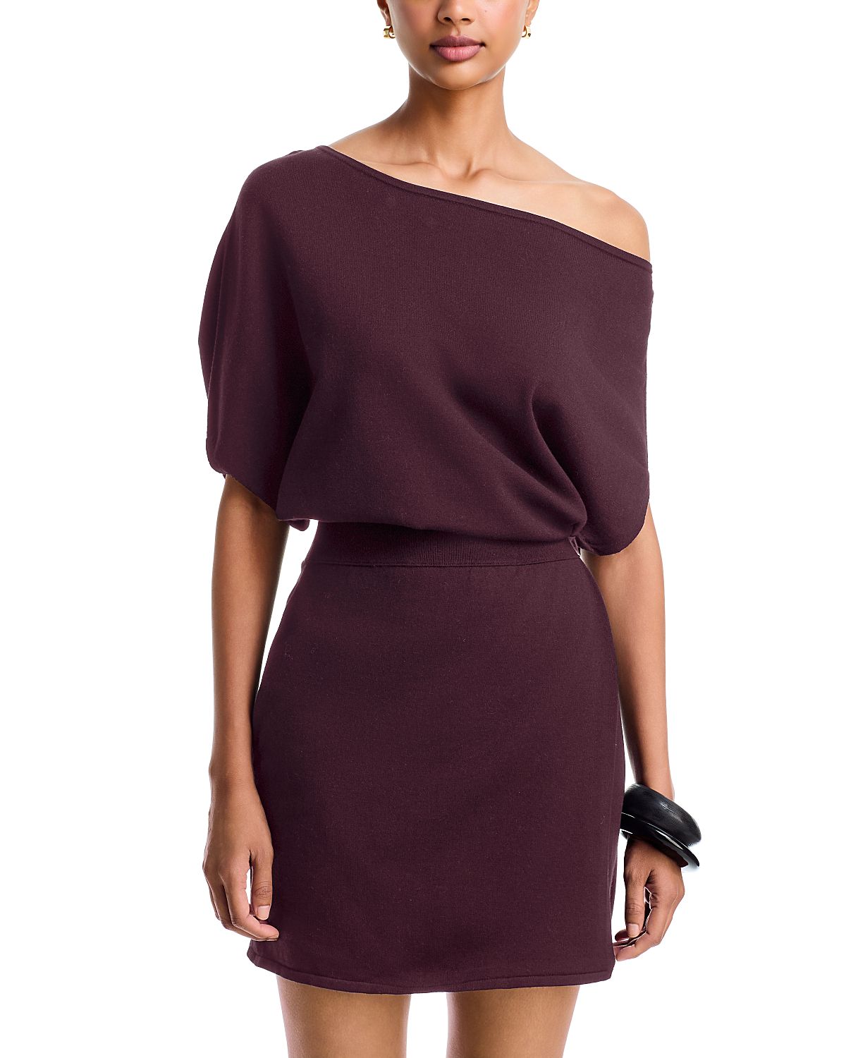 Simkhai Shania Asymmetric Mini Dress
