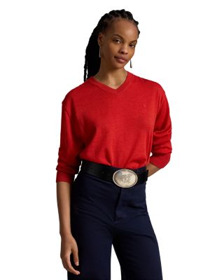 Wool V Neck Sweater