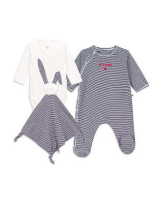 Unisex Footie, Kimono & Lovie Set - Baby