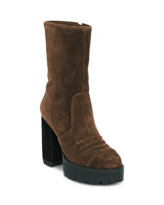 Women's Marley Suede Platform Ankle Boots