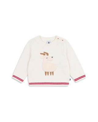Unisex Wool & Cotton Applique Sweater - Baby