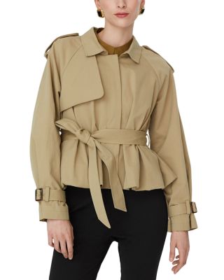 Cropped Trench Jacket