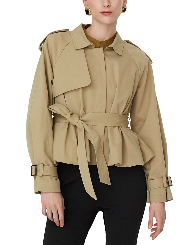 Jovonna London Cropped Trench Jacket
