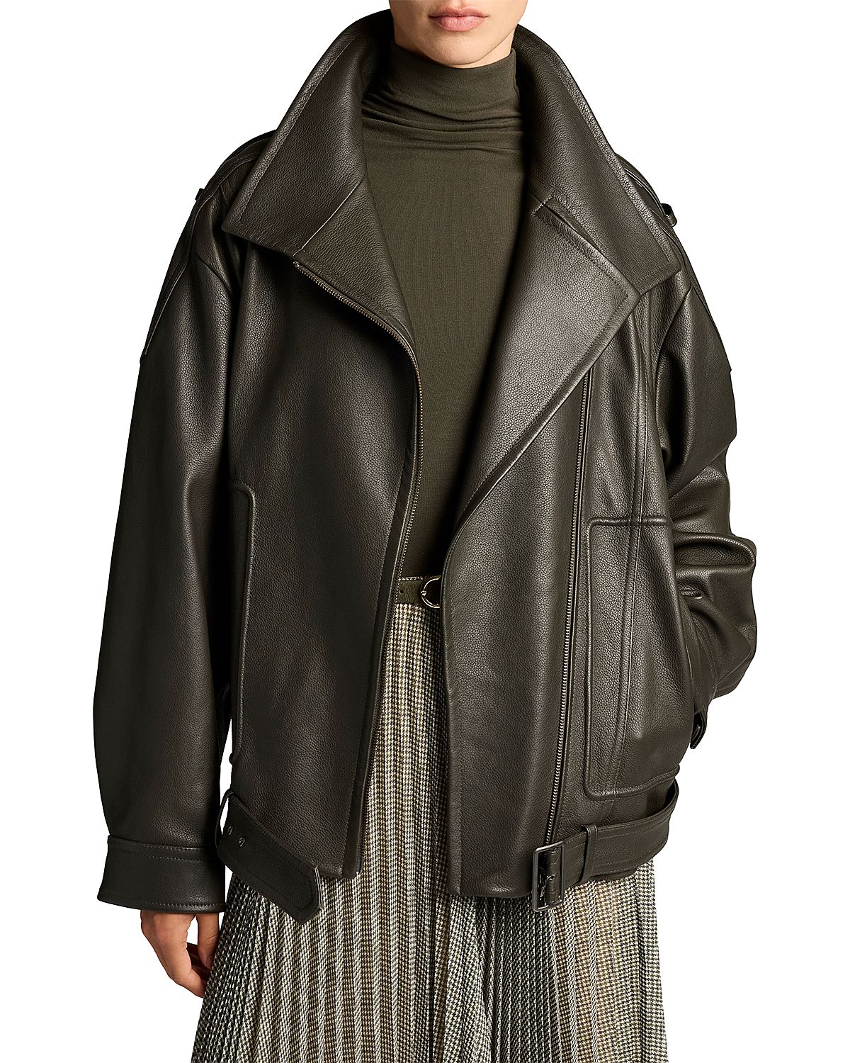 Vince Leather Over