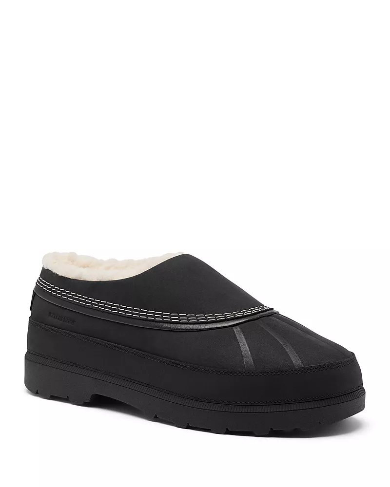 Sorel Men's Ambler Fireside Faux Shearling Lined Waterproof Clogs