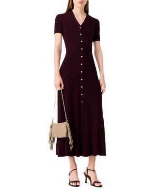 Rablina Button Front Knit Dress