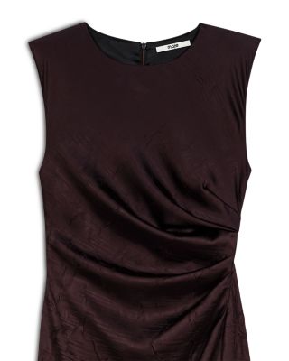 Rivalane Satin Draped Maxi Dress - thumbnail 8