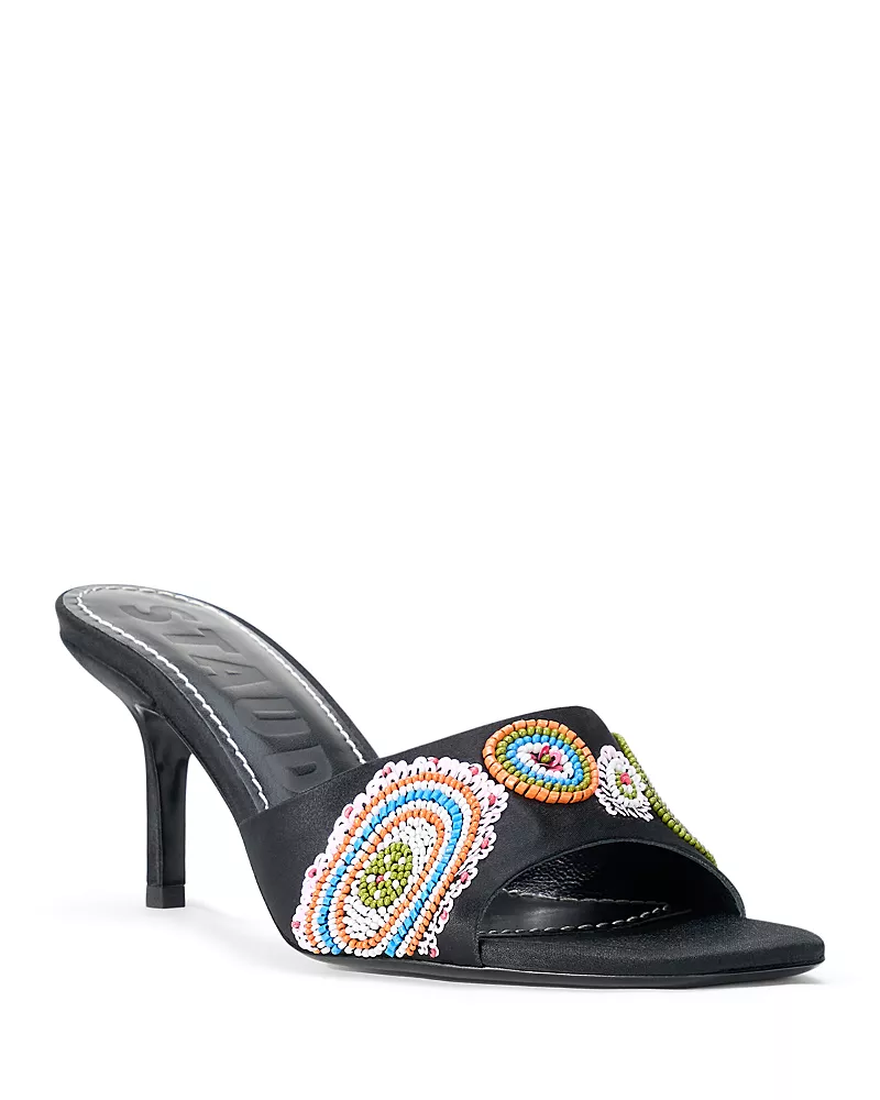 Staud Women's Bea Beaded Sandals