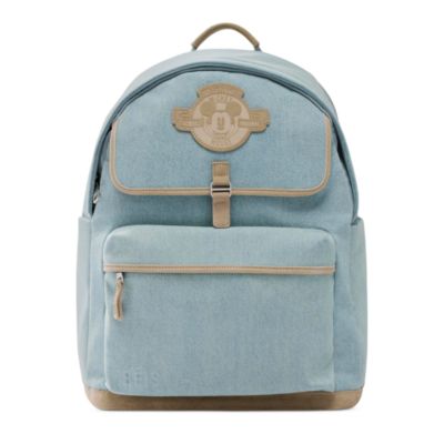 Beis The Disney Backpack In Blue Jeans