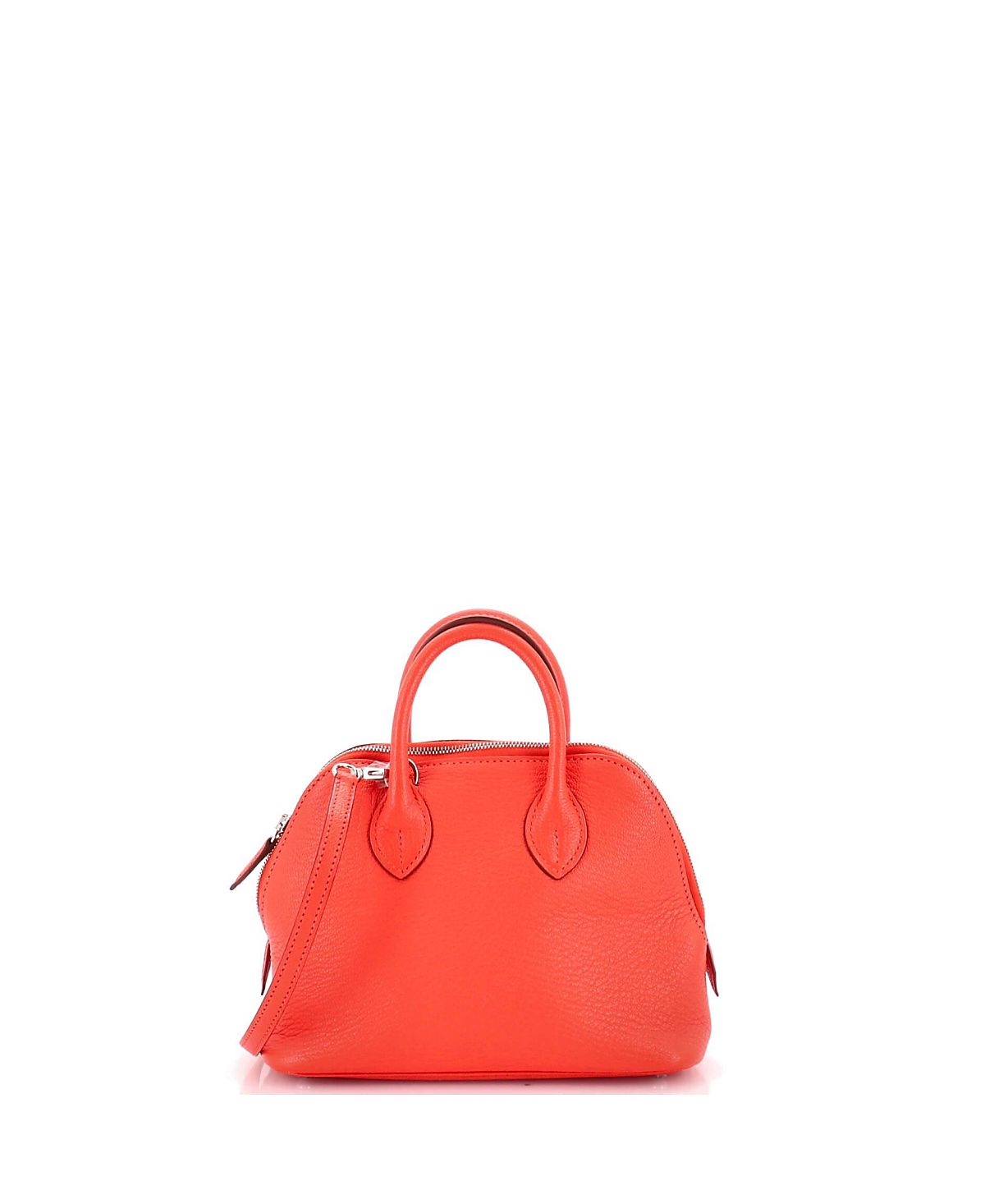 Pre-Owned HERMES Mini Bolide 1923 Bag Chevre Mysore