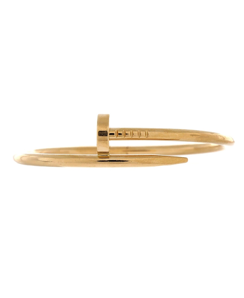 Pre-owned Pre-owned Cartier Cartier Classic Juste Un Clou Bracelet 18k Gold