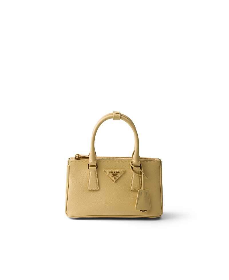 Prada Galleria Mini Saffiano Leather Bag · OS