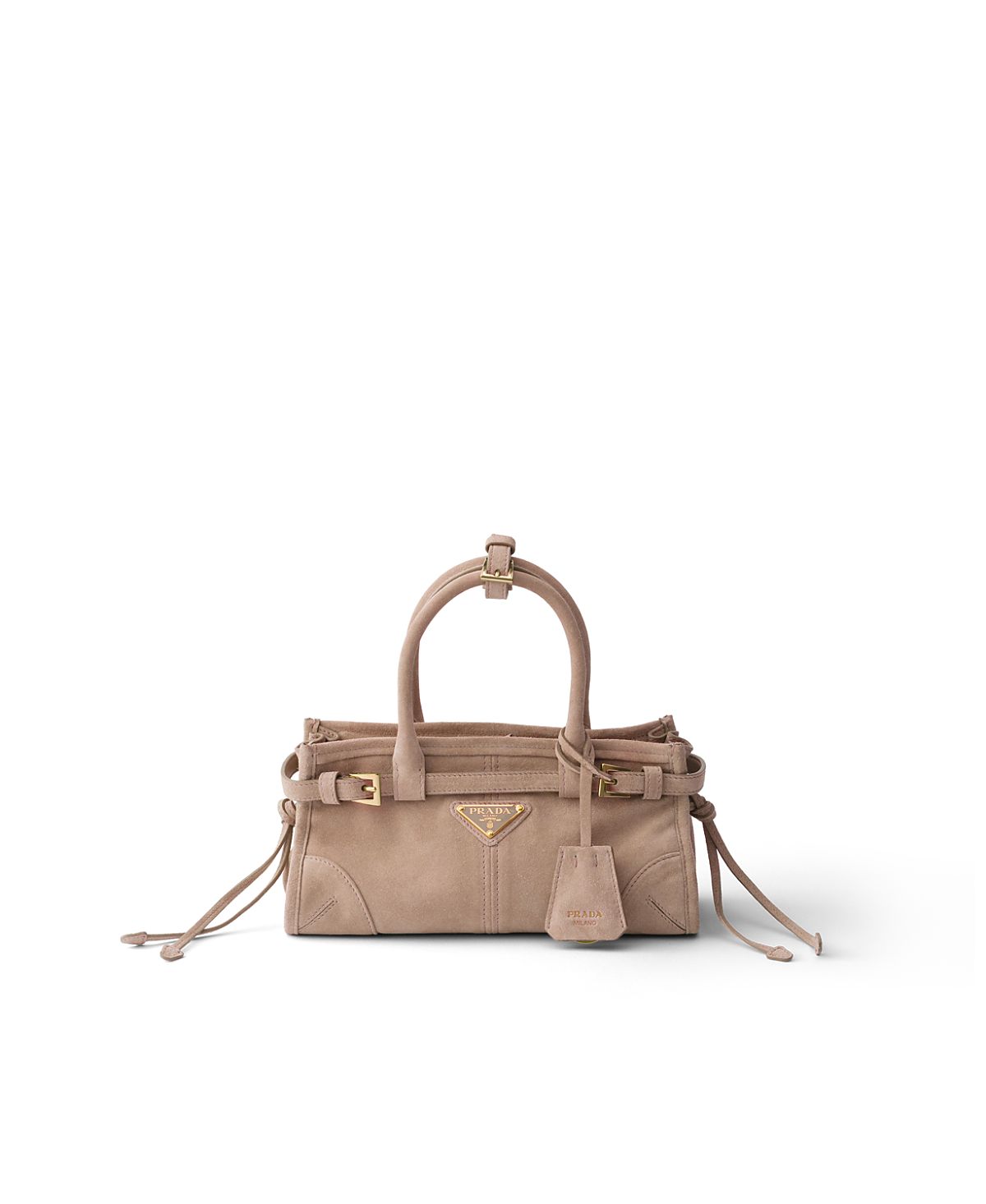 Prada Bonnie Suede Mini Handbag