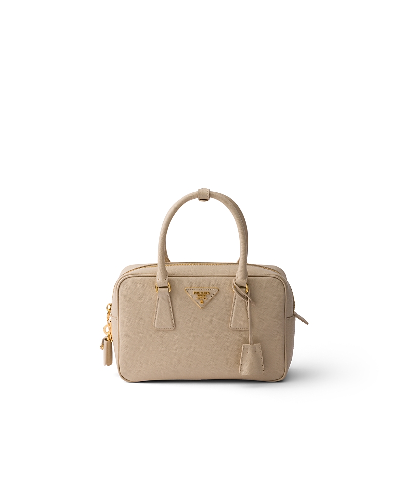 Prada Small Saffiano Leather Top Handle Bag