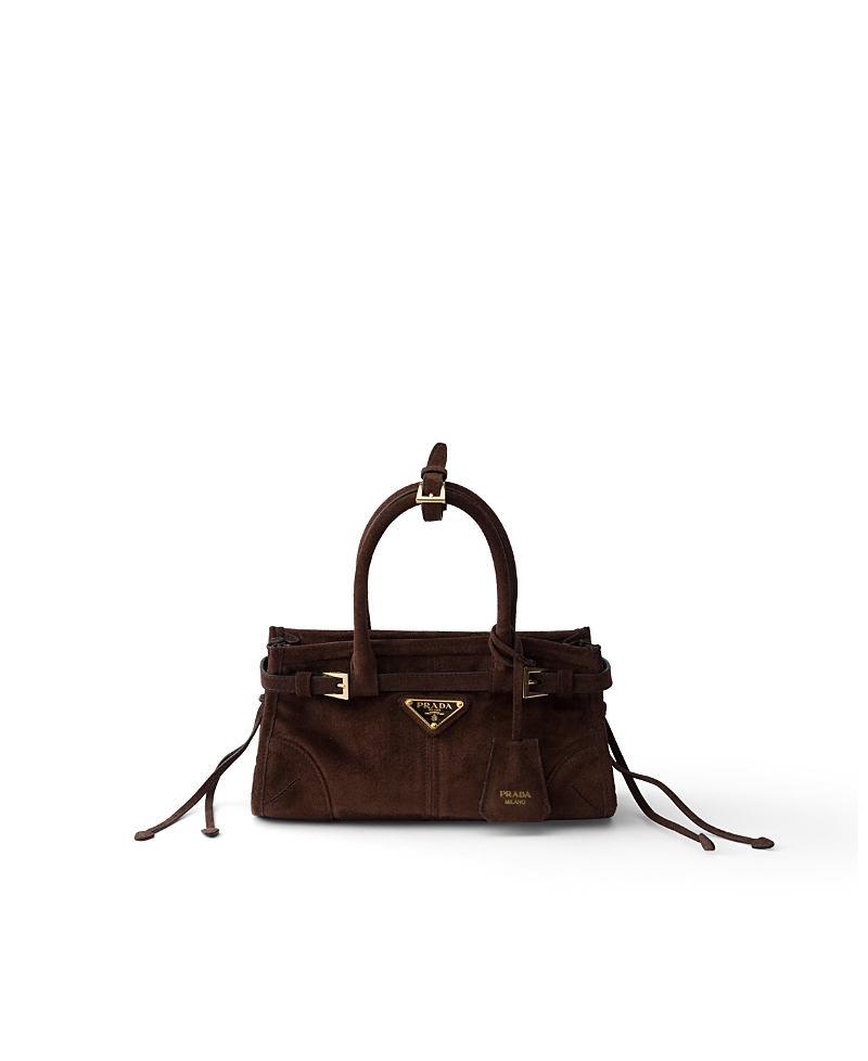 Prada Bonnie Suede Mini Handbag