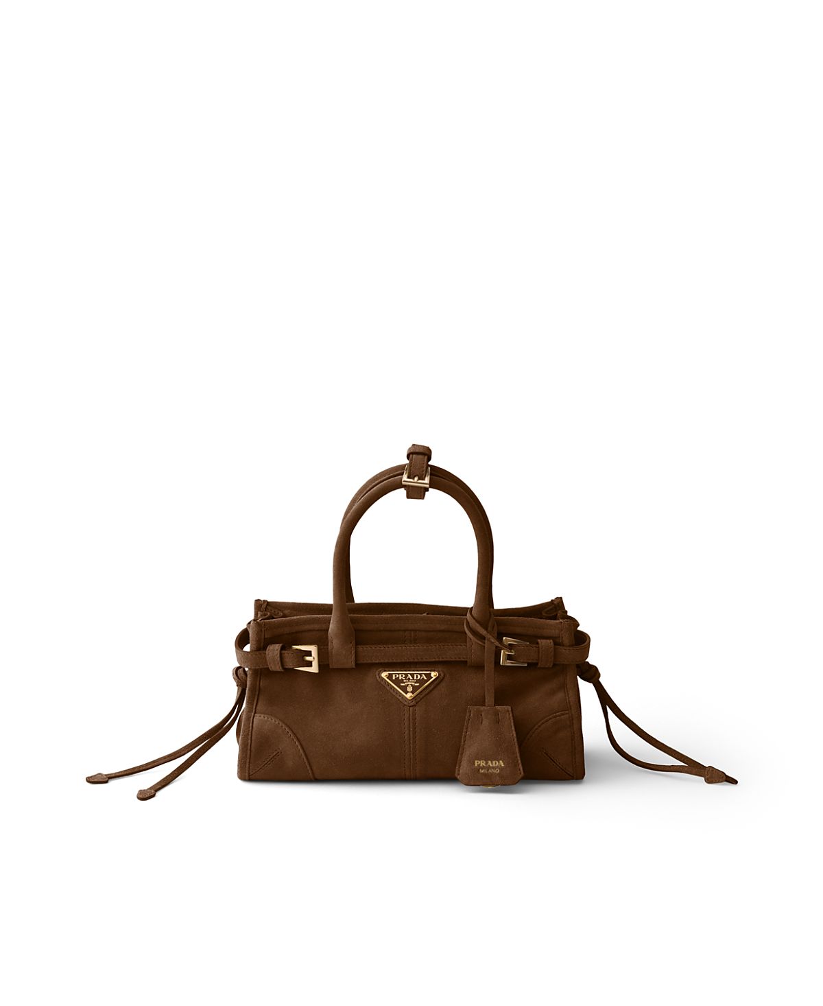 Prada Bonnie Suede Mini Handbag