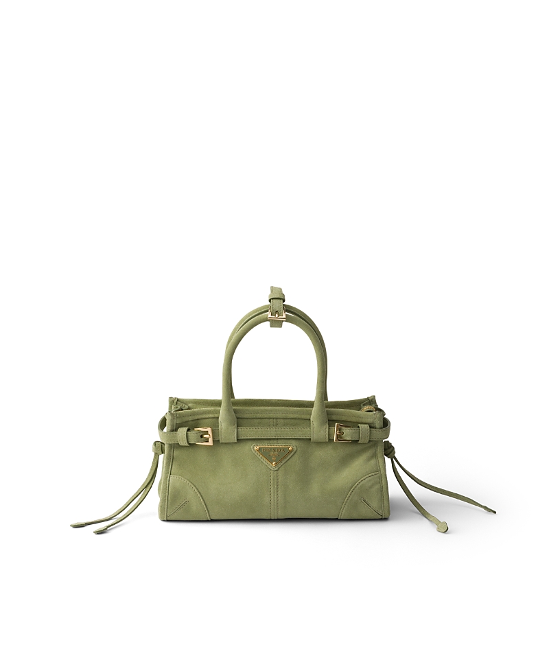 Prada Bonnie Suede Mini Handbag · OS