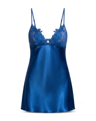 Satin Lace Cup Chemise - thumbnail 3