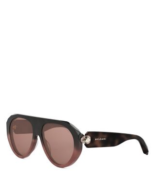 Serpenti Forever Pilot Sunglasses, 56mm