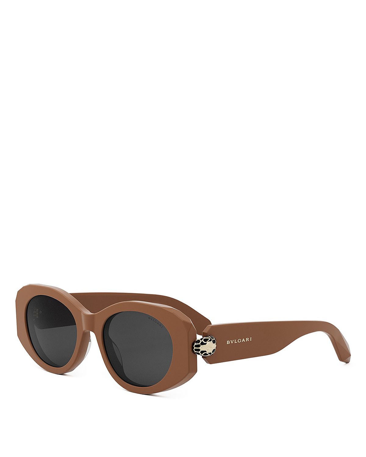 Bvlgari Serpenti Forever Oval Sunglasses, 52mm