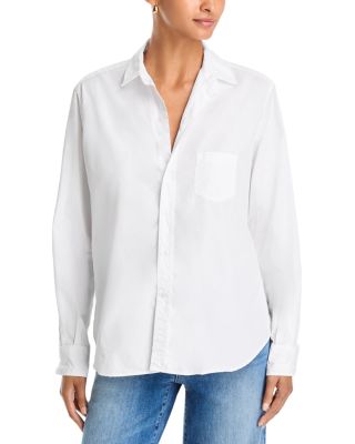 Frank & Eileen Cotton Printed Relaxed Button Up Shirt